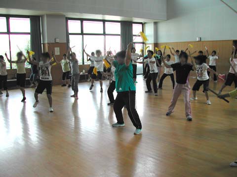 ロック音頭八木節講習会1